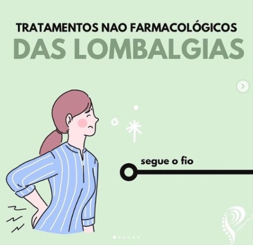 Dor Lombar - como tratar sem medicação